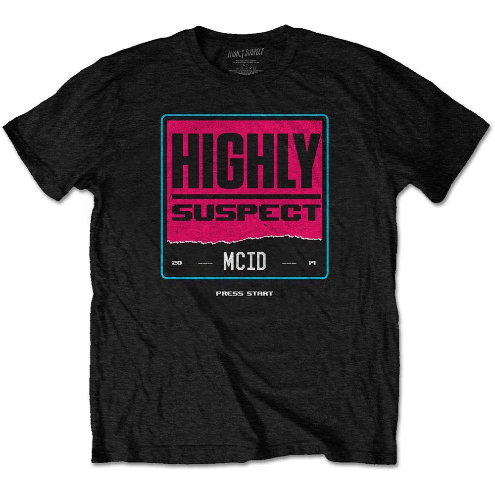 Discover Highly Suspect Unisex Tee: Press Start