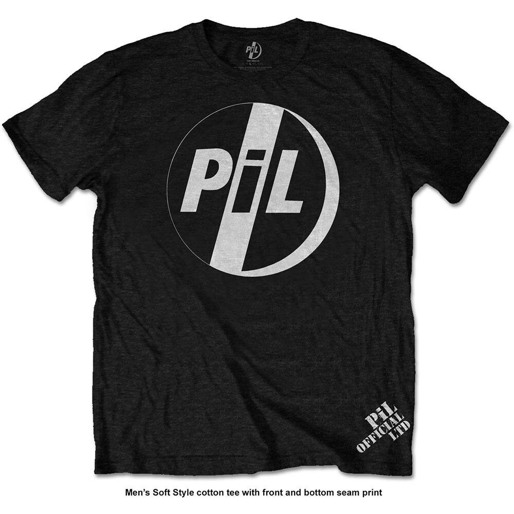 Discover PIL (Public Image Ltd) Unisex Tee: White Logo