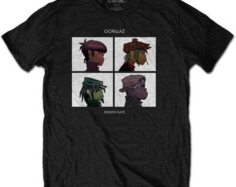 Gorillaz Unisex Demon Days Etsy Israel