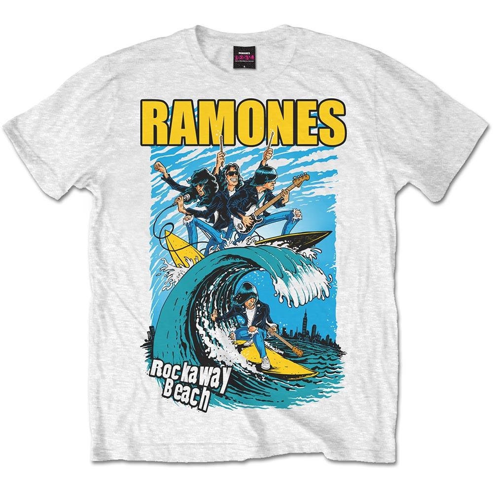 Discover Ramones Unisex Tee: Rockaway Beach T-Shirt