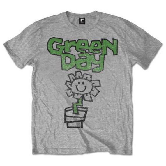 Green day flower pot shirt Clearance
