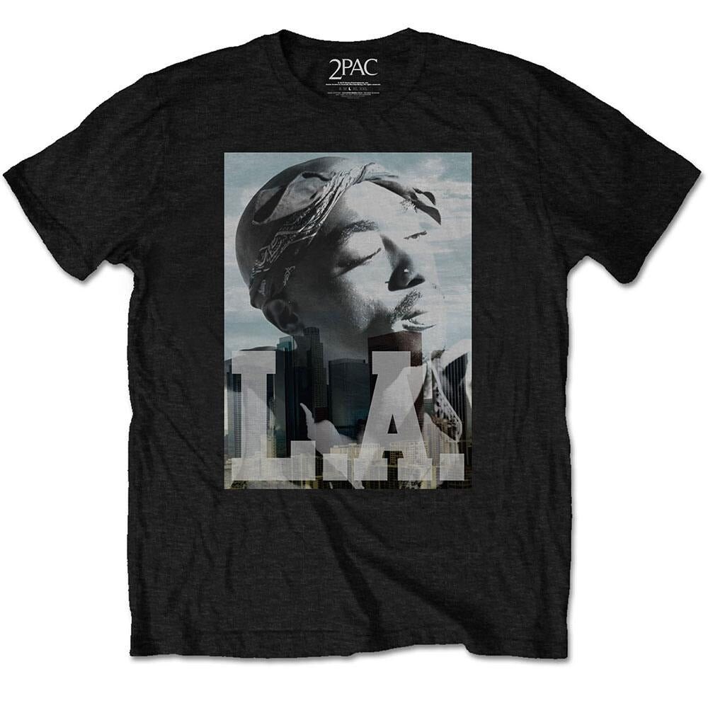 Discover Tupac Kids Tee: LA Skyline