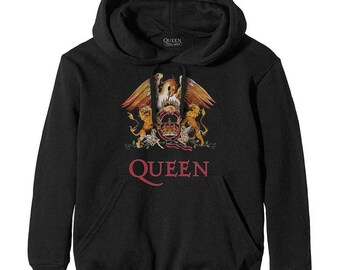 Chenshilin Queen Band Women Pullover Hoodie Casual Long Sleeve Drawstring Hooded Sweatshirt Pocket Chenshilin Queen Band Women Pullover Hoodie Casual Long Sleeve Drawstring Hooded Sweatshirt Pocket
