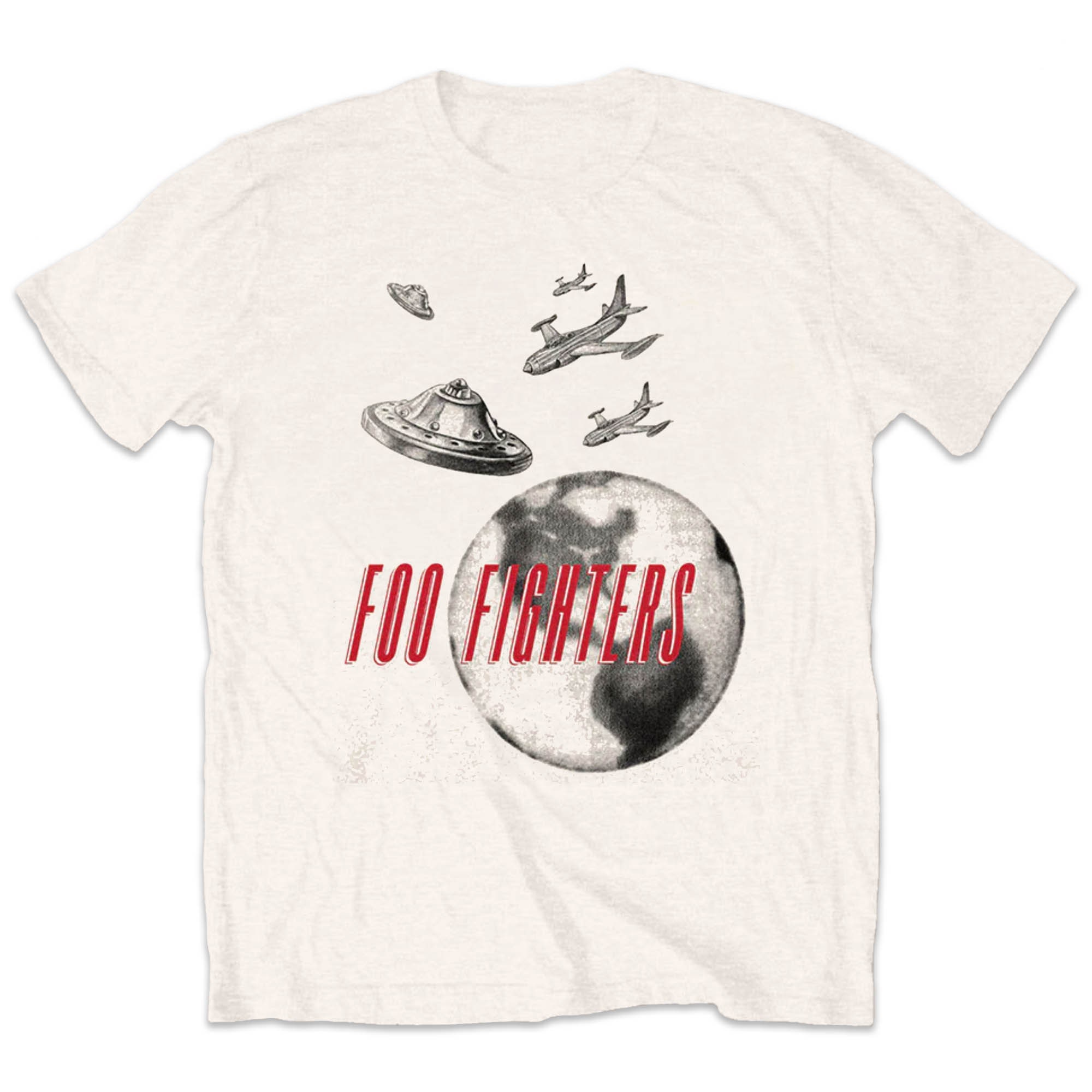 Aanvrager Verbaasd Maak het zwaar Foo Fighters Unisex T-shirt: UFO Planes - Etsy