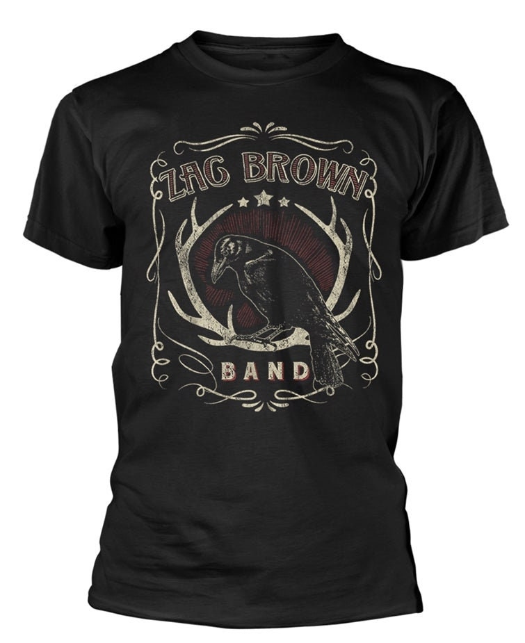 Discover Zac Brown Unisex T-Shirt: Black Crow