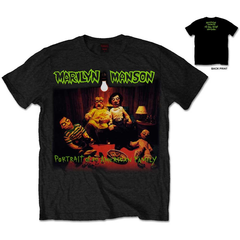 Discover Marilyn Manson Unisex Tee: American Family