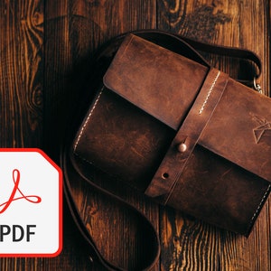 B3 - Gürteltasche - Crossbody / Gürteltasche / Geldbörse , PDF-Datei zum Herunterladen, Schnittmuster, Schnittmuster, DIY Umhängetasche, Handtasche PDF-Anleitung