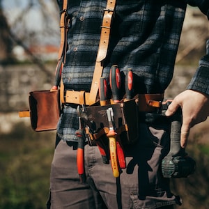 Graber Harness Leather Tool Belt 