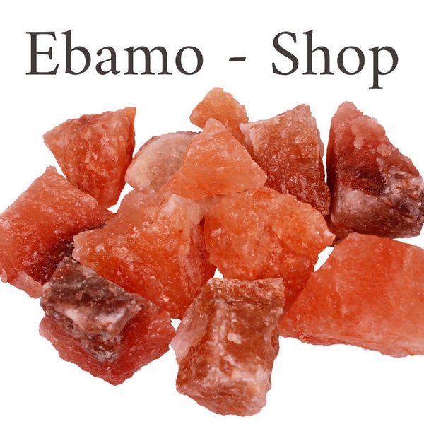 Salzstein Salzkristall Chunks 3-12 cm Natürliche Saunasteine 1 - 25 KG SPA Saunaaufguss Rohe Kristallsalz Brocken Salzsole von Ebamo Limburg