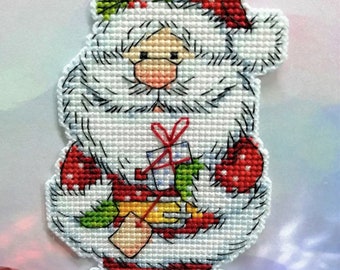 Christmas Cross Stitch Pattern Сhristmas decor Santa cross stitch pattern Sale on holiday ornaments,  Christmas decor Embroidery design