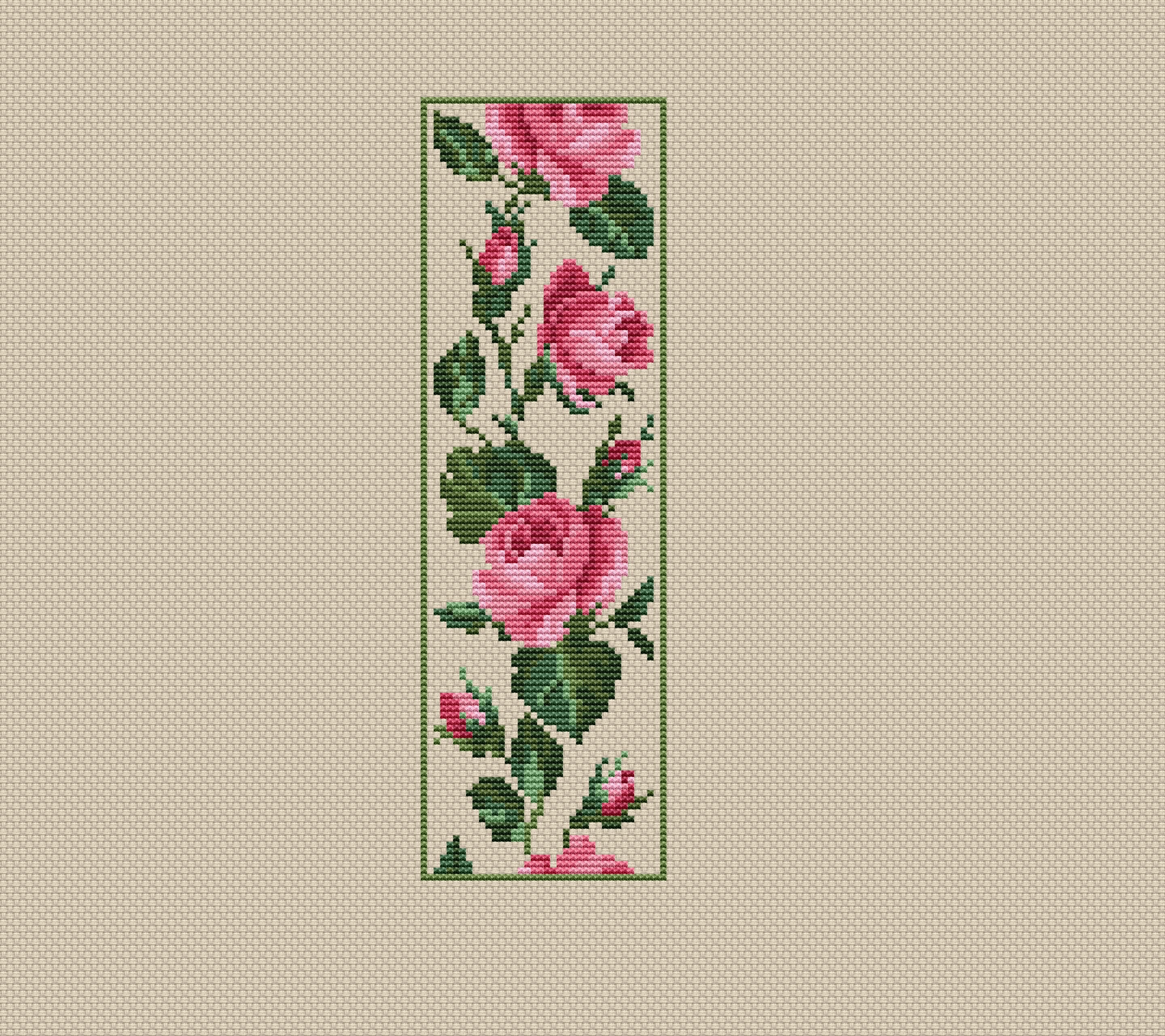 Bookmark Cross Stitch Pattern , Wildflowers Instant Download Book Cross  Stitch Cute Cross Stitch Easy Cross Stitch 