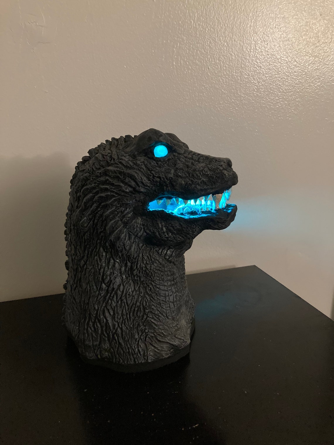 Godzilla Lamp LED Night Lamp Bedroom Lamp Dorm room and Man | Etsy
