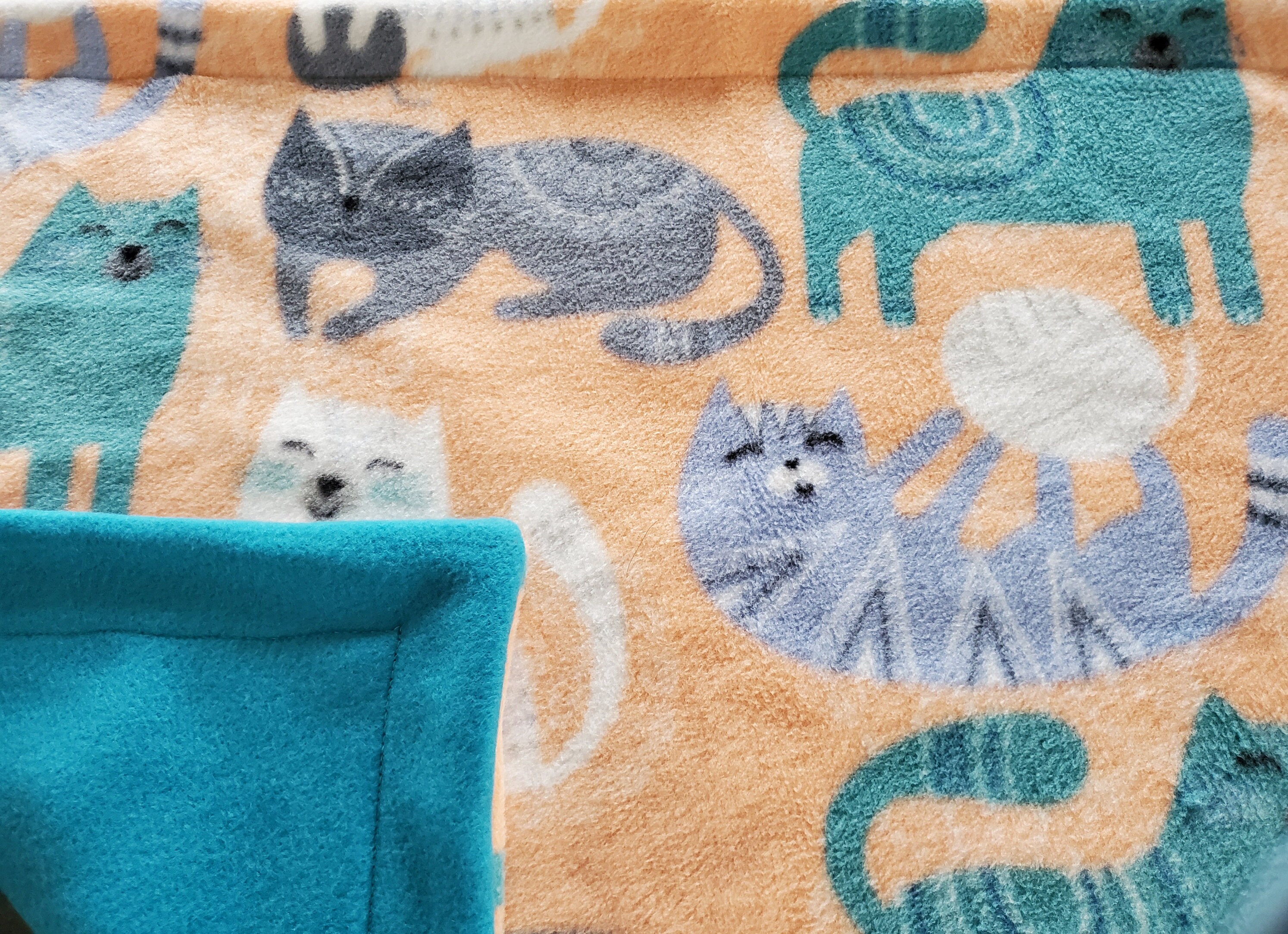 Fleece Blankets for Cats Pet Blankets Fleece Blankets Etsy