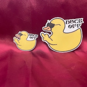 Duck Off - Sticker