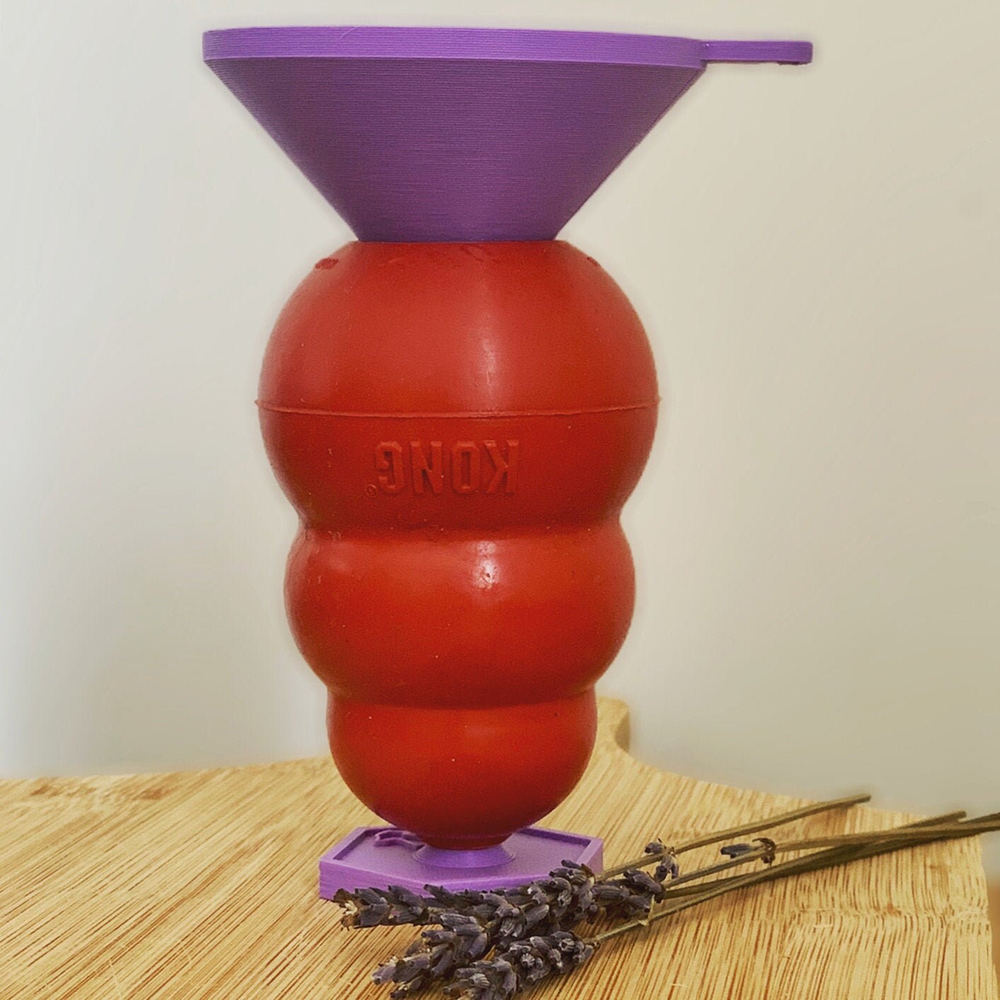 Kong Funnel Enrichment Prep Funnel Dog Enrichment Dog Etsy