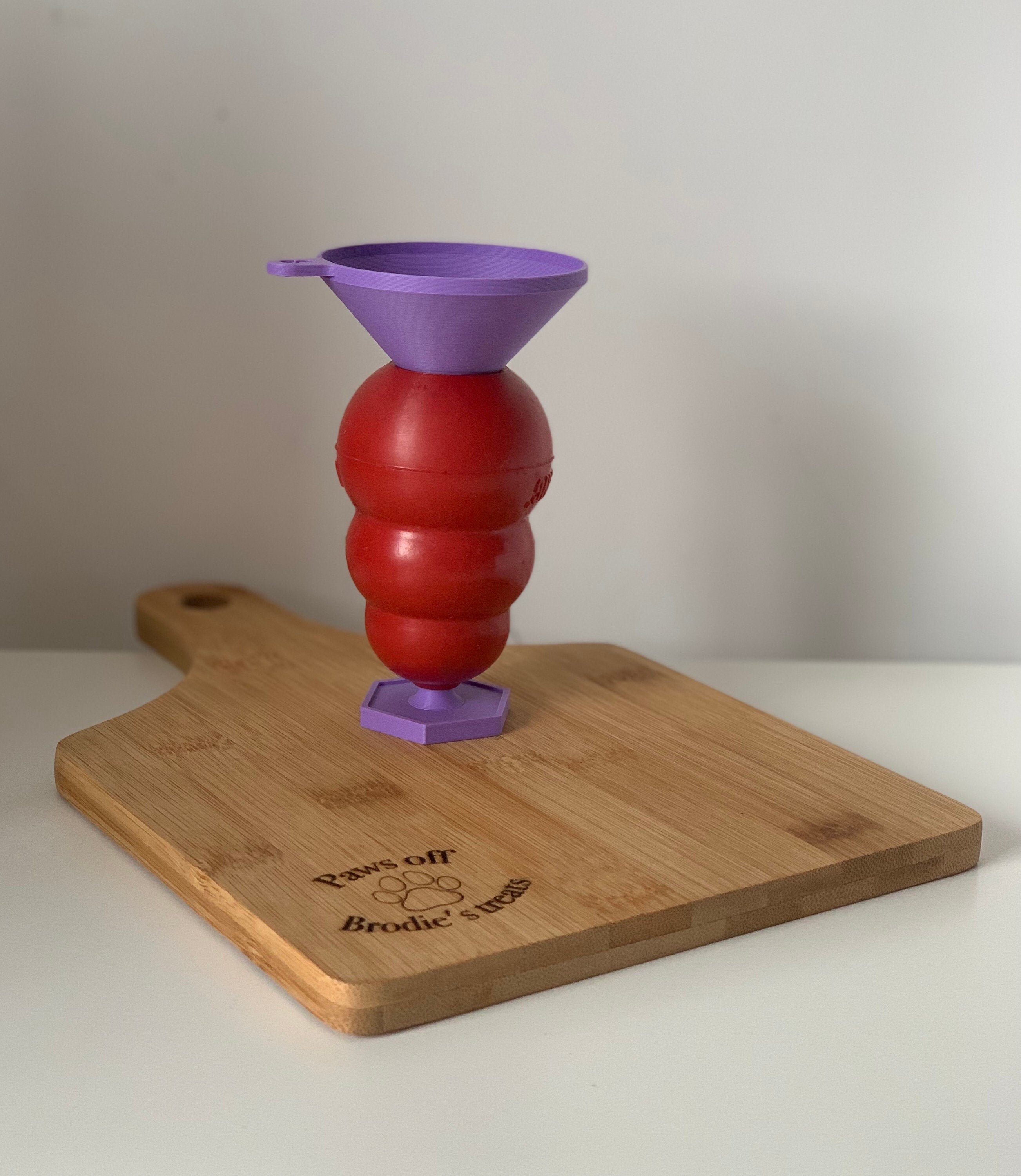 Kong Funnel Enrichment Prep Funnel Dog Enrichment Dog Etsy