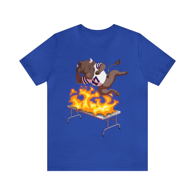 Buffalo Smashing Tables Bills Mafia Flaming Table Smash Tshirt With