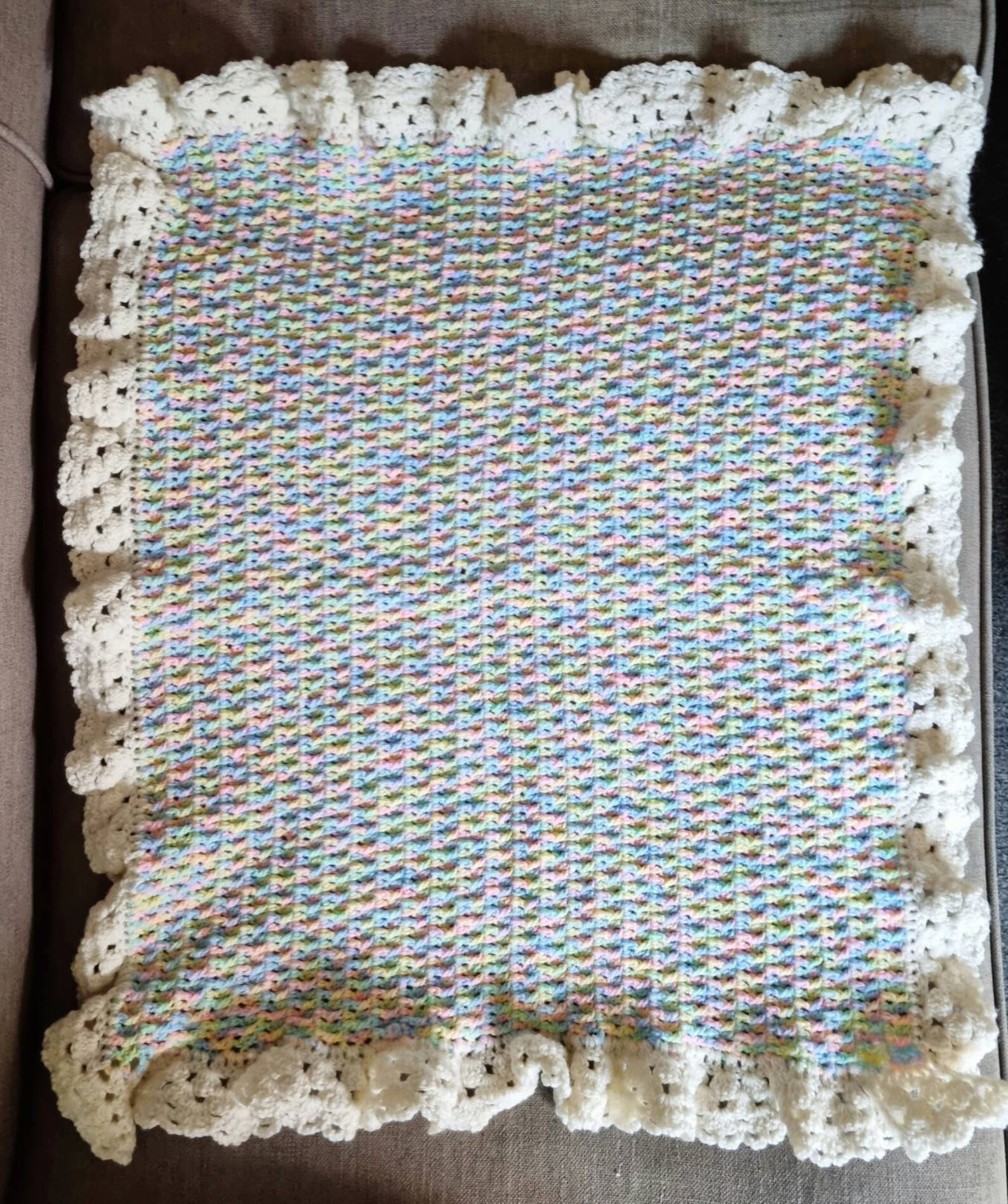 Rainbow baby crochet blankets blanket later