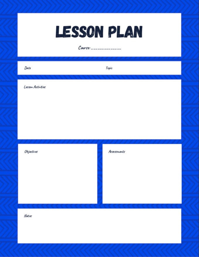 Teachers K-12th Lesson Plan PDF's