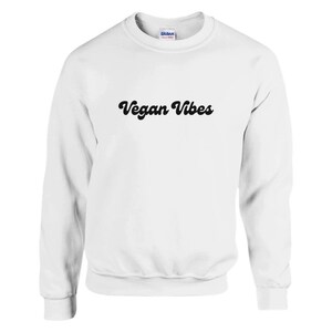 Vegan Vibes Classic Unisex Crewneck Sweatshirt | Gildan® 18000