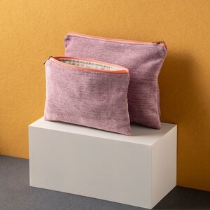 Lila Bolso de  mano / Neceser / cartera / monedero