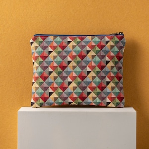Triangles Handbag / Toiletry bag / wallet / purse