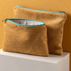 Mostaza Bolso de  mano / Neceser / cartera / monedero