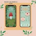 Cute Mushroom iPhoneWallpaper and Icons Digital Files - Kawaii Mushroom iPhone Wallpapers - Cottagecore ios 14 Home Screen Icons and Widgets 
