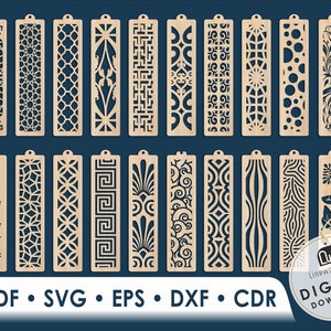 Marcador Corte láser, Archivo cortado por láser, Marcador Svg Cricut, Archivos de máquina de corte, Glowforge Svg, Descarga digital