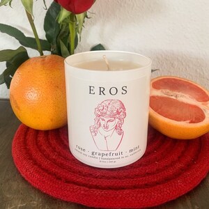 EROS greek mythology candle