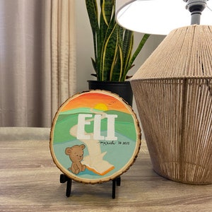 Baby Name Painting on Wood