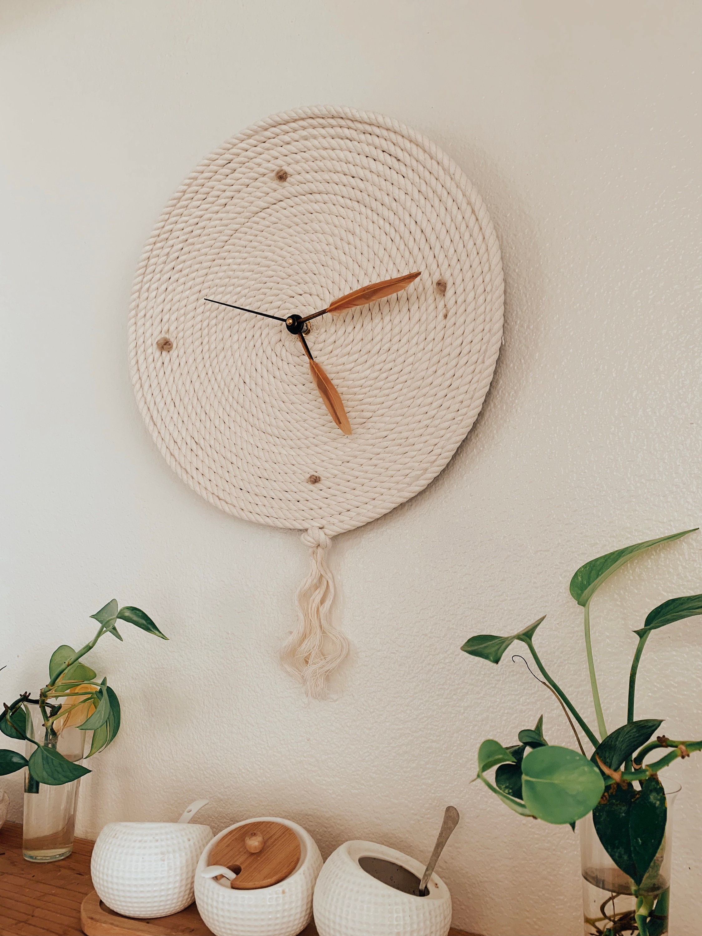 Minimalist Wall Clock - Etsy