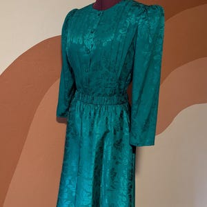 Emerald Green Vintage Two Piece Set