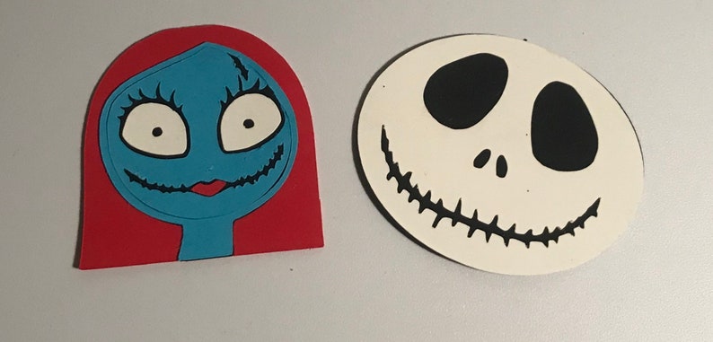 Nightmare Before Christmas Cupcake Toppers
