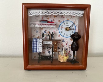 Tailor / Seamstress  2D  Clock