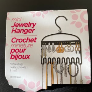 Jewelry Hanger Organizer   Beautifully  Gift Wrapped