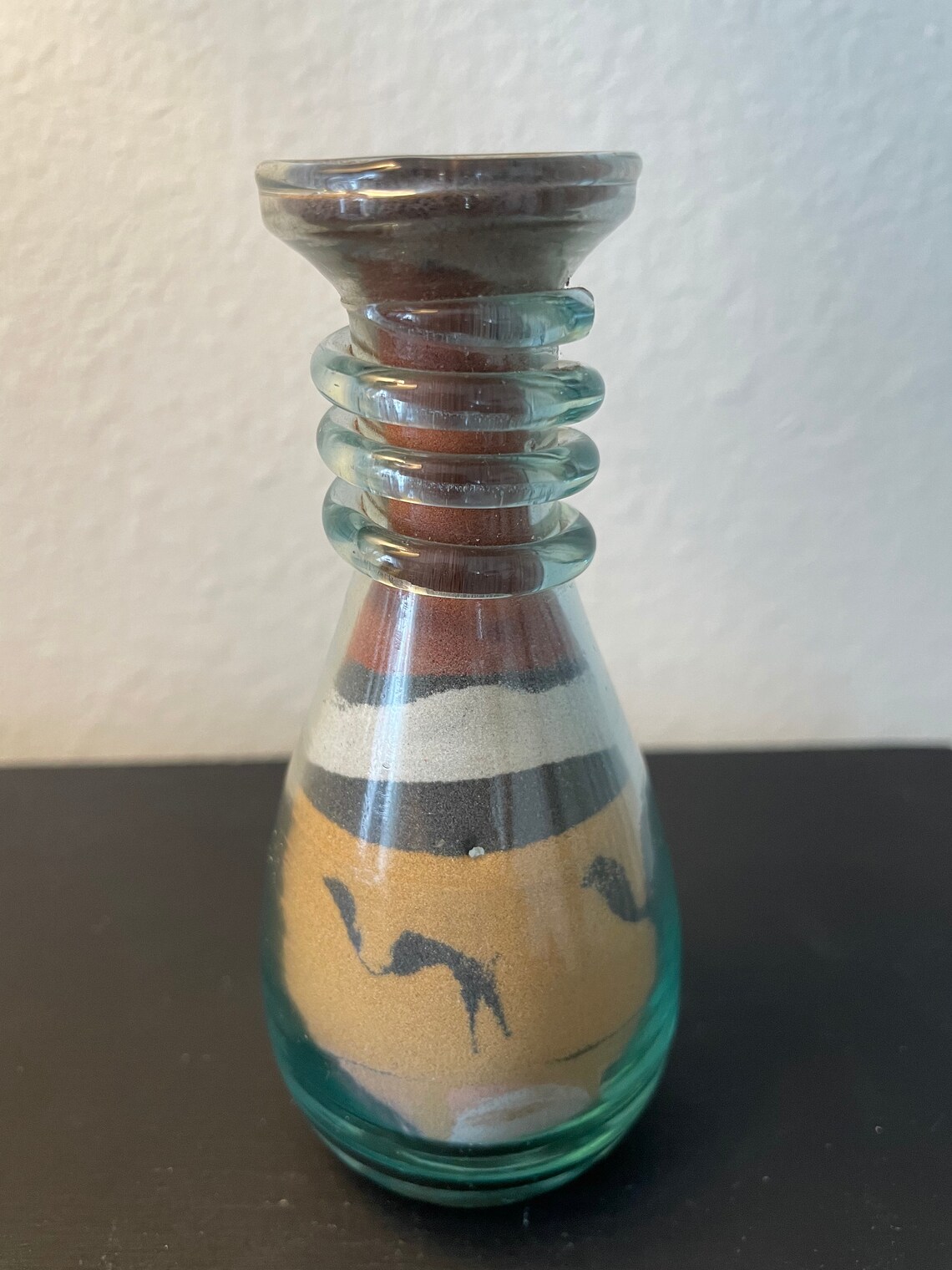 Sand Art in a Glass Bottle Etsy