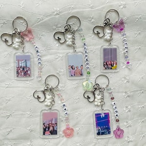 Kpop girl group keychains