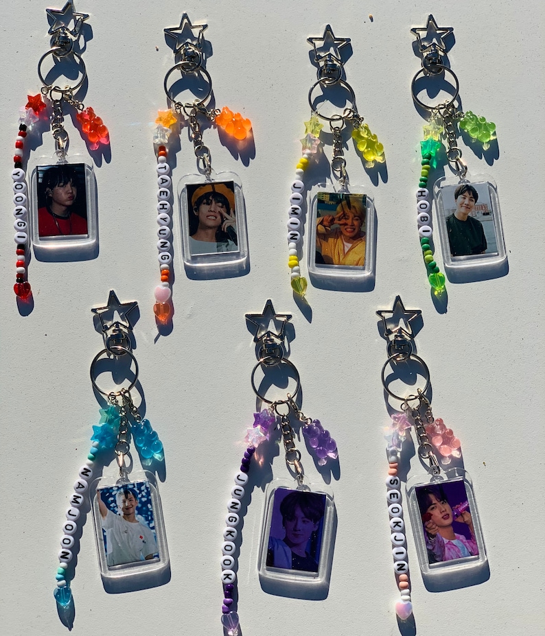 BTS Keychains Etsy