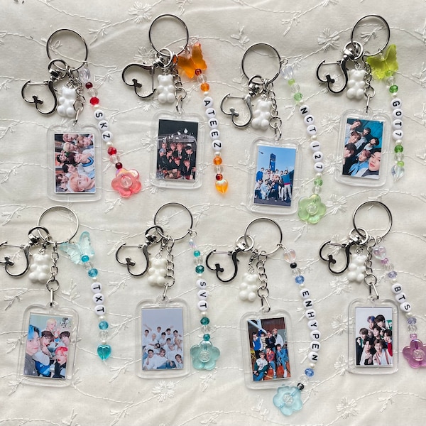 Kpop boy groups  keychains
