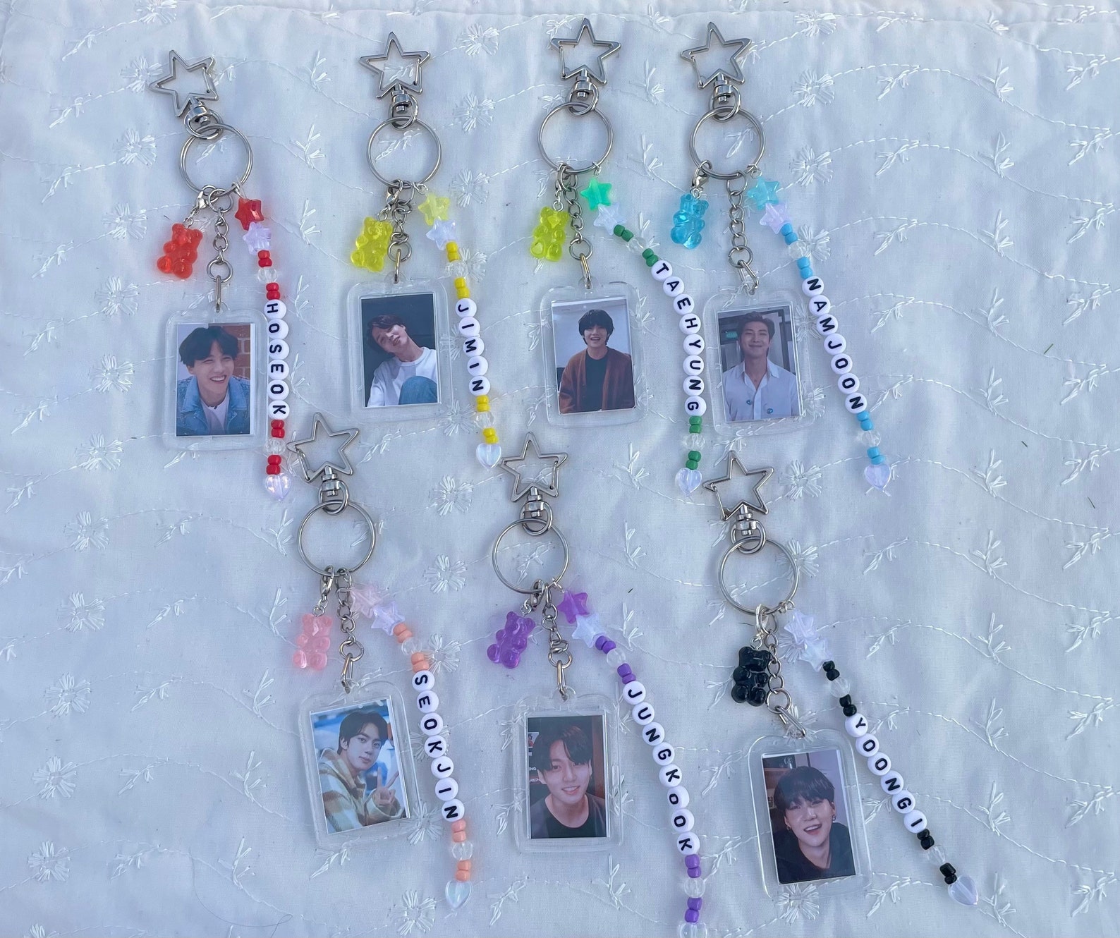 BTS Keychains Ver 2 Etsy