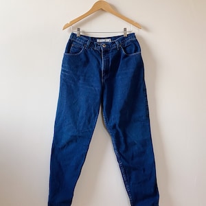 Vintage Zena High Waisted Jeans | Mom Jeans| 100% Cotton Denim Women Large