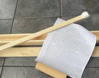 Amish Handmade Hardwood Backscratcher Self Care Wooden Gift