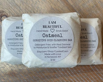 Oatmeal Sensitive Skin Facial Cleansing Bar