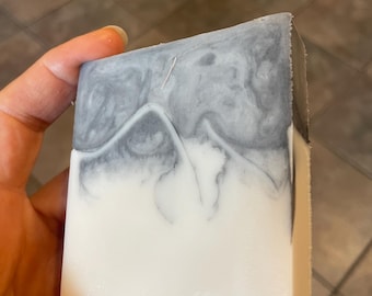 Delectably scented, one of a kind loaf soap bars, 4-6oz