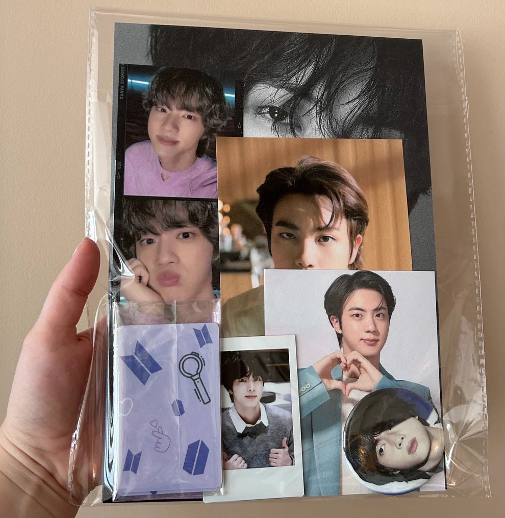BTS Jin トレカ PIN.KPOP BTS JIN RUN SEOKJIN EP. TOUR Official MD Wootteo PINS