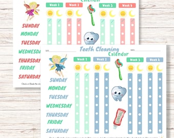 Brush Teeth Chart, Brush My Teeth Printable, Brush Your Teeth Printable Chart, Kids Teeth Brushing Log, Kids Tooth Brushing Chart