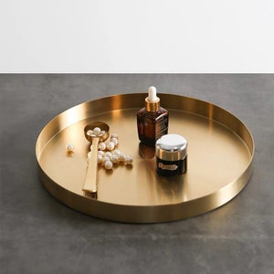 Round Brass Tray image 2