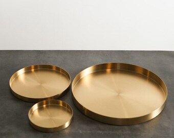 Round Brass Tray