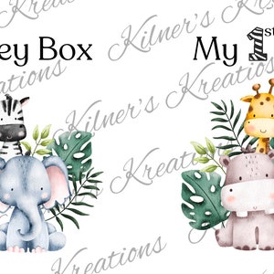 Money Box Design - PNG File - Sublimation - Digital Download - Set Of 5